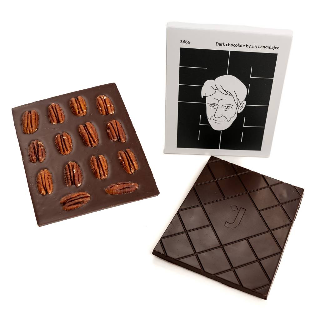 Dark Chocolate by Jiří Langmajer 125 g v obalu