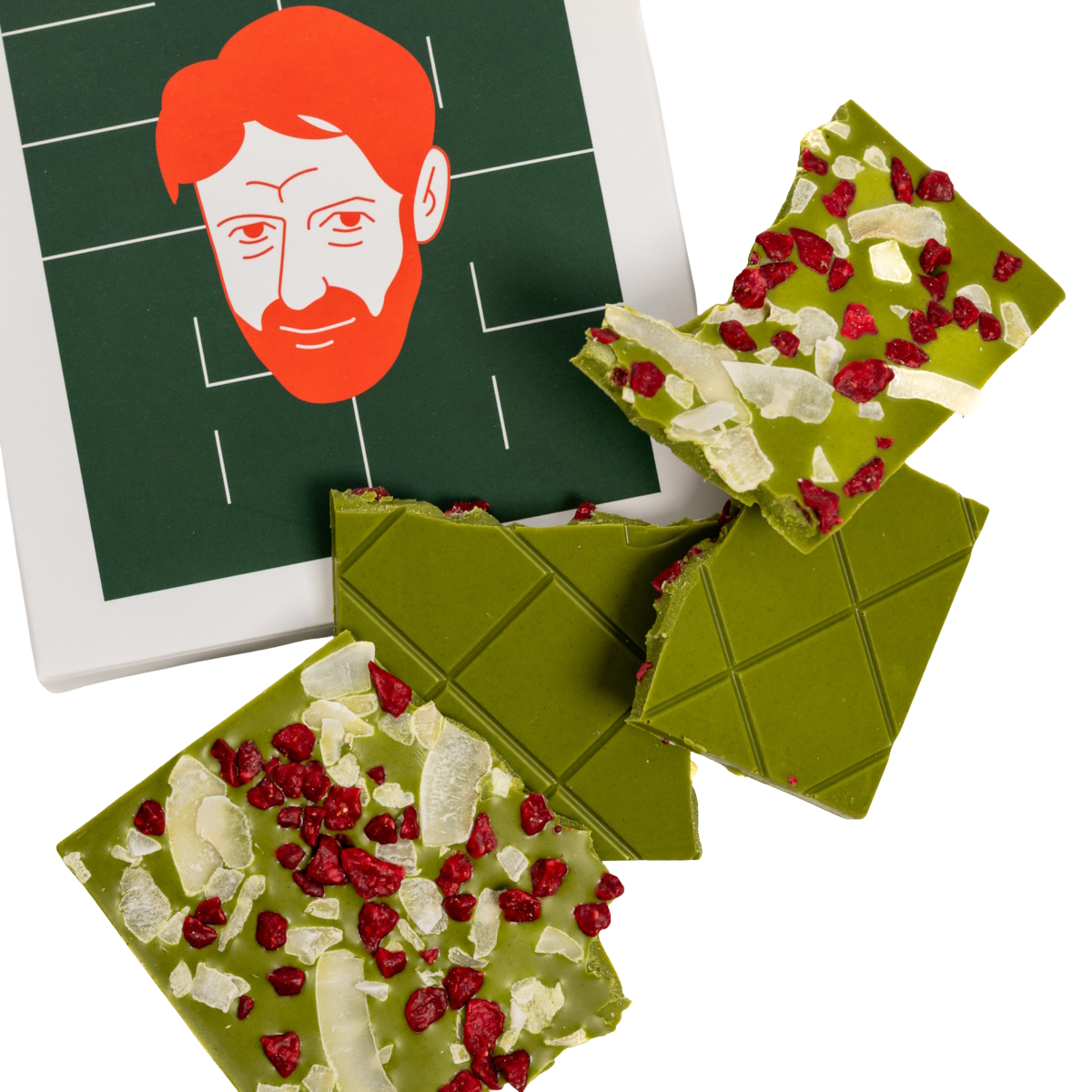 Green Chocolate by Jiří Langmajer 115 g v obalu